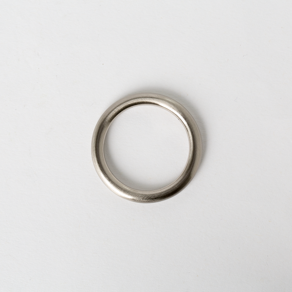 Solid Brass Round Ring Nickel Finish