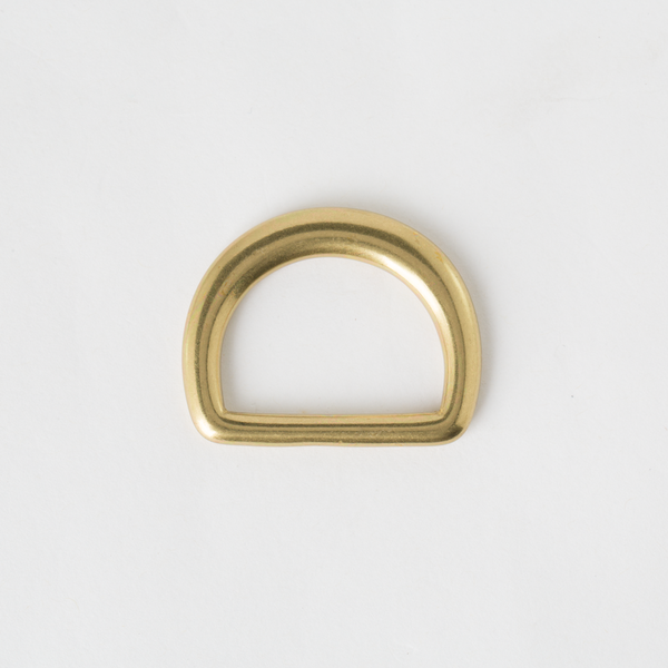 Solid Brass D-Ring Antique Finish