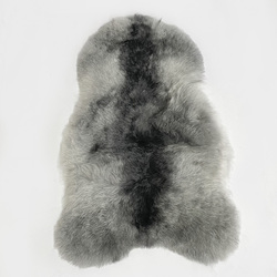 Shorn Icelandic Sheepskin - Natural Grey - 4