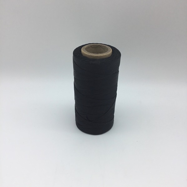 Heavy Waxed Polyester Thread - Black