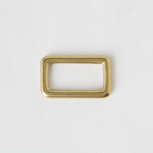 Solid Brass Oblong Ring Antique Finish