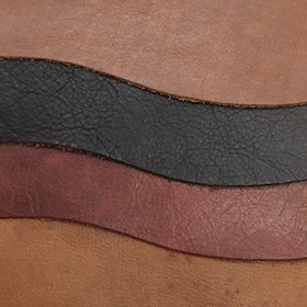 Upholstery Leather - Sterling Corrected Grain Cow and Buffalo, Cow Croco, New Zealand Hides.