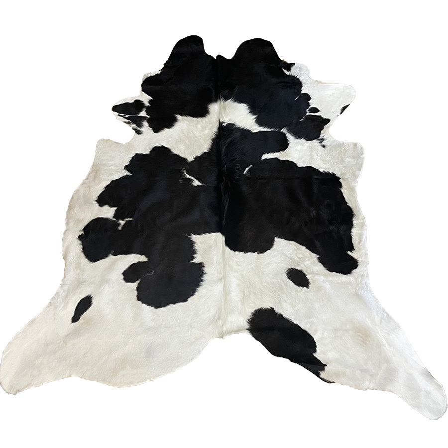 Cow Hide - Black and White - #102