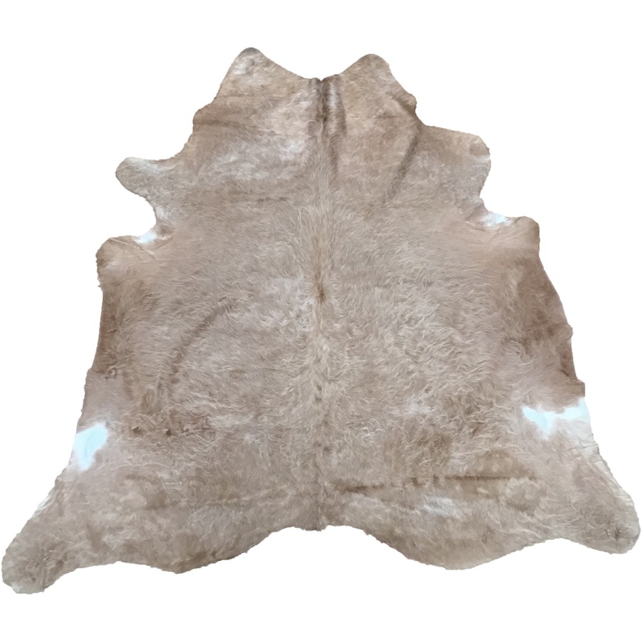 Cow Hide - Beige and Champagne - #174