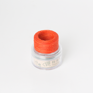Waxed Thread Thin Orange 0.3mm