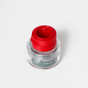 Waxed Linen Thread Light Red Middle 0.5mm