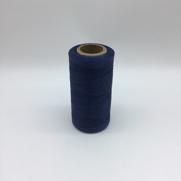 Heavy Waxed Polyester Thread - Dark Blue