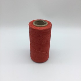 Heavy Waxed Polyester Thread - Red