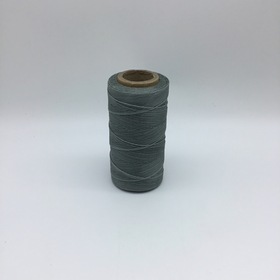 Heavy Waxed Polyester Thread - Gray